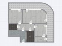 Pronájem bytu 3+kk, Praha - Košíře, Hlaváčkova, 85 m2