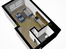 Pronájem bytu 1+kk, Opava, Popská, 28 m2