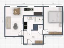 Prodej bytu 2+kk, Praha - Vokovice, Egyptská, 51 m2