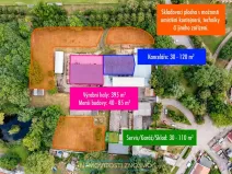 Pronájem výrobních prostor, Hrušovany nad Jevišovkou, Rudé armády, 12000 m2