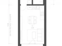 Pronájem bytu 1+kk, Znojmo, Jarošova, 34 m2
