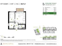 Prodej bytu 2+kk, Úvaly, Škvorecká, 64 m2