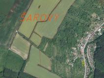Dražba pozemku, Šarovy, 1000 m2