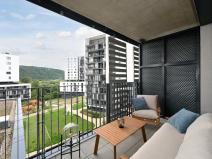 Pronájem bytu 1+kk, Praha - Modřany, Mezi vodami, 33 m2