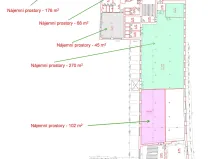 Pronájem výrobních prostor, Třebíč, V. Nezvala, 102 m2