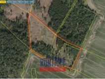 Prodej lesa, Střížovice - Vlčice, 43683 m2