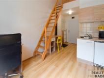 Pronájem bytu 1+kk, Brno, Hybešova, 25 m2