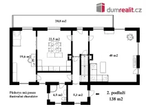 Prodej rodinného domu, Zlatá Koruna - Plešovice, 334 m2