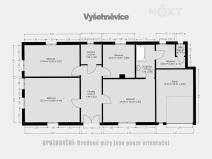 Prodej rodinného domu, Vyšehněvice, 100 m2