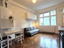 Pronájem bytu 1+kk, Praha - Libeň, V Holešovičkách, 20 m2