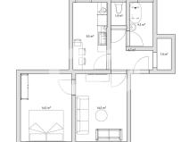 Prodej bytu 2+1, Strakonice, B. Němcové, 60 m2