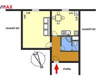 Pronájem bytu 1+1, Lanškroun - Ostrovské Předměstí, Seifertova, 36 m2