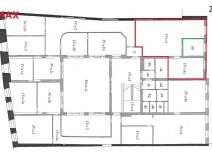 Pronájem kanceláře, Hradec Králové, Malé náměstí, 79 m2