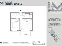 Prodej bytu 2+kk, Praha - Dolní Měcholupy, Kutnohorská, 39 m2
