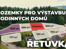 Prodej pozemku pro bydlení, Řetůvka, 1563 m2