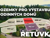Prodej pozemku pro bydlení, Řetůvka, 782 m2