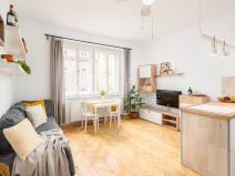 Pronájem bytu 1+kk, Praha - Smíchov, Kotevní, 30 m2