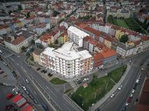 Pronájem bytu 1+kk, Plzeň, Železniční, 43 m2