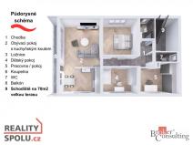 Prodej bytu 4+1, Jablonec nad Nisou, Dlouhá, 91 m2