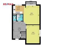 Prodej bytu 2+kk, Poděbrady, Dr. Horákové, 65 m2
