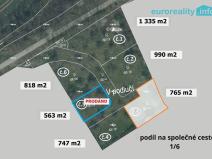 Prodej pozemku pro bydlení, Plzeň - Božkov, 765 m2