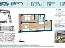 Prodej bytu 2+kk, Praha, Šiklové, 51 m2