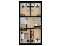 Pronájem rodinného domu, Praha - Kbely, Zamašská, 126 m2