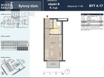 Prodej bytu 1+kk, Praha, 26 m2