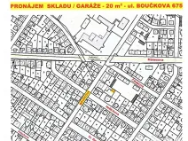 Pronájem garáže, Poděbrady - Poděbrady II, Boučkova, 20 m2