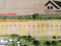 Pronájem zahrady, Jaroměř - Cihelny, 350 m2