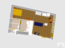 Pronájem bytu 1+kk, Karlovy Vary, Libušina, 55 m2