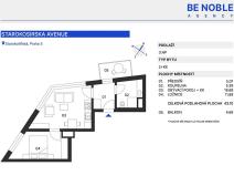 Prodej bytu 2+kk, Praha - Košíře, Starokošířská, 43 m2