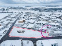 Prodej pozemku pro bydlení, Luka nad Jihlavou, Za Dvorem, 992 m2