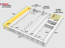 Pronájem skladu, Přelouč, 2550 m2
