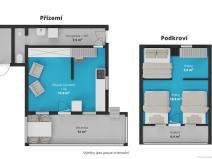 Prodej chaty, Kozojedy, 52 m2