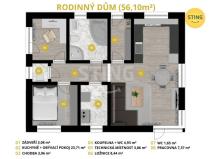 Prodej rodinného domu, Bítov, 56 m2