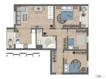 Prodej bytu 4+kk, Tábor - Čekanice, Sportovní, 102 m2