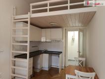 Pronájem bytu 1+kk, Praha - Vršovice, Na spojce, 20 m2