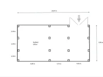 Pronájem skladu, Zákolany, 100 m2
