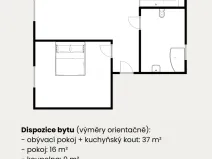 Prodej bytu 2+kk, Opatovice nad Labem, Dvořákova, 62 m2