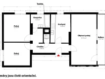 Prodej bytu 3+1, Úvaly, Prokopa Velikého, 80 m2