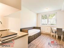 Pronájem bytu 1+kk, Brno - Pisárky, Libušino údolí, 19 m2