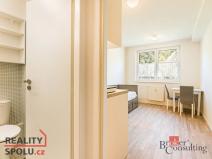 Pronájem bytu 1+kk, Brno - Pisárky, Libušino údolí, 19 m2
