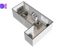 Pronájem kanceláře, Třinec, Poštovní, 22 m2