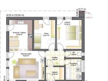 Prodej rodinného domu, Chomutov, 67 m2