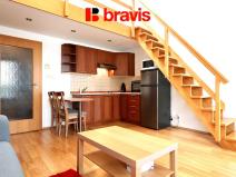 Pronájem bytu 1+kk, Brno, Křížkovského, 45 m2