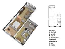 Prodej bytu 3+1, Rokytnice nad Jizerou - Horní Rokytnice, 63 m2