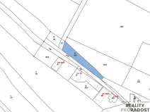 Prodej zahrady, Nestrašovice, 810 m2