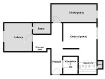 Prodej bytu 3+1, Přerov, Žerotínovo nám., 70 m2