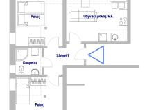 Pronájem bytu 3+kk, Neratovice - Byškovice, Pražská, 64 m2